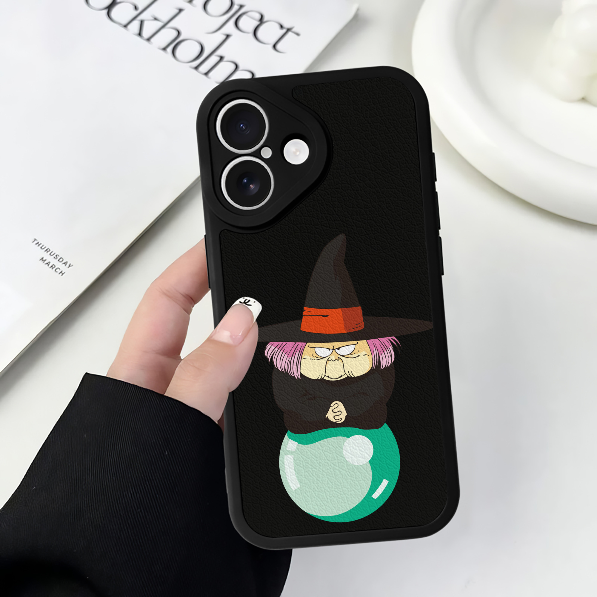 （画像用） ドラゴンボール DRAGON BALL 【iPhone 16シリーズ対応】シリコンスマホケース（レザー調） 材質：シリコン